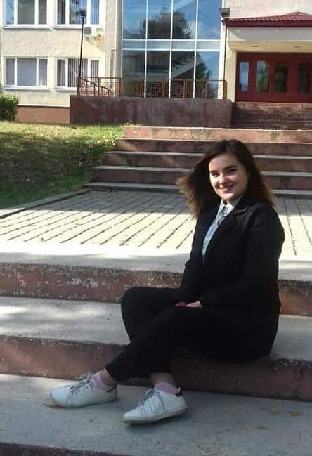 Вікторія Заблоцька студенка 1 курсу 